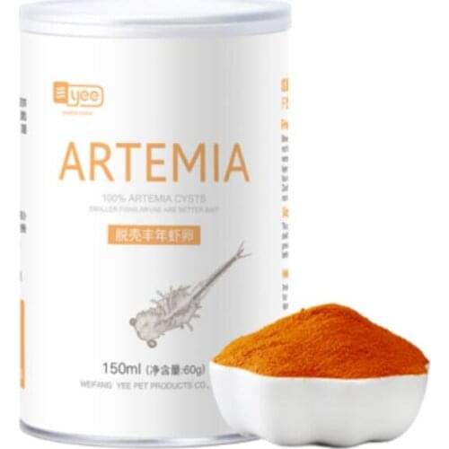 Peeled and plentiful shrimp eggs can incubate fish feed, small fish feed, tropical fish feed, peacock feed, fish food