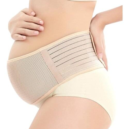 Maternity Support Belt Breathable Pregnancy Belly Band Abdominal Binder Adjustable Back/Pelvic Support
