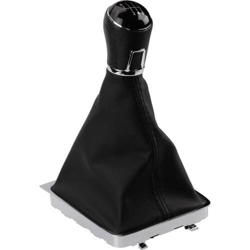 TAIHONGYU 6 Speed Car Gear Shift Knob Stick Boot Fit For VW Passat B6 2005 2006 2007 2008 2009 2010 2011 2012 3C 3C2 3C5