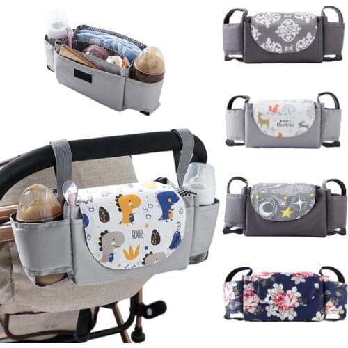 Universal 2018 Baby Strollers Organizer Bag Carriage Pram Cart feeding Bottle Diaper mom Bag Newborn Nappy Storage Bag Mummy bag