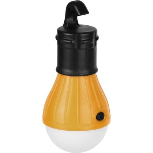 3LED Tent Hanging Lamp 3 Modes Outdoor SOS Emergency Carabiner Bulb Light Emergency Light Lantern Hiking Energy Saving Lamp