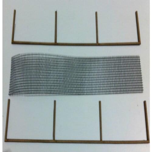 5pc/lot Model Building Scenery Sand Railroad Railing Train Fence guardrail HO 1:87 HO-87