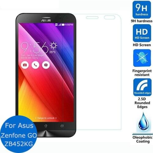 For Asus Zenfone GO 4.5 ZB452KG 4.5"inch Tempered Glass Screen Protector 0.26mm 2.5D 9h Safety Protective Film For ASUS ZB452KG