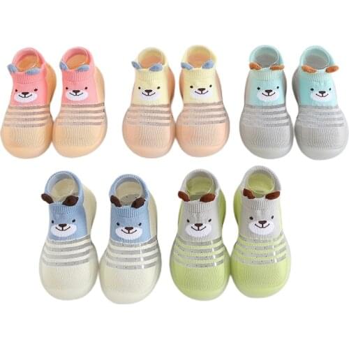 Baby Toddler Toddler Soft Bottom Non-Slip Shoes Baby Shoes Newborn Boys And Girls Beginner Toddler Shoes Outdoor Socks Shoes