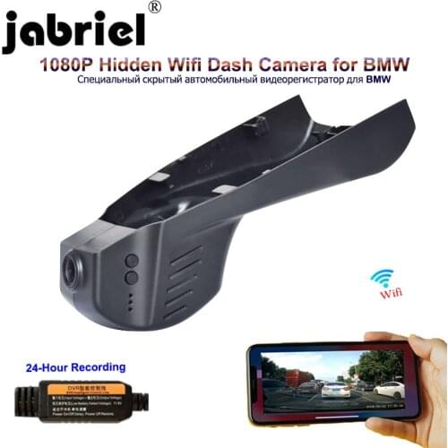 Jabriel for BMW x1 f48 f20 3gt f34 m3 f80 m4 f82 x5 f15 X6 M f86 425i 430i 440i m f32 f33 f36 Hidden 1080P Wifi Dash Cam Car Dvr