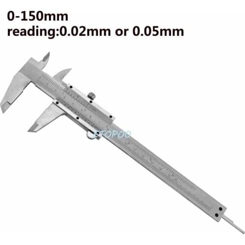 0-70mm Vernier Caliper 70mm 100mm 150mm Pocket Vernier Caliper Mini Gem Caliper micrometer Thickness Measure Tool