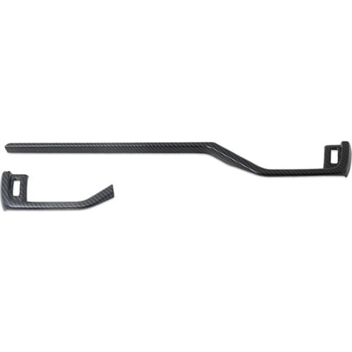 For Toyota RAV4 2019 2020 Front Dashboard Air Vent Outlet Panel Cover Trim Strip