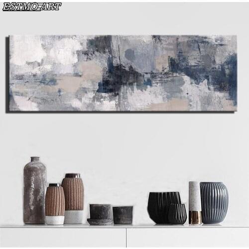 Decoration Abstract Graffiti Wall Posters and Prints Large Size LightColor Landscape Cuadros Pictures Canvas Painting Room Decor