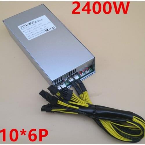 New Original PSU For Leybold Single Channel 12V 847 2U 10*6P 2400W Power Supply LB-2400