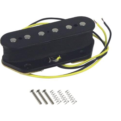New Black TL Bridge Pickup Electric Guitar Pickup Ceramic Magnet fit Tele Style Guitar Parts