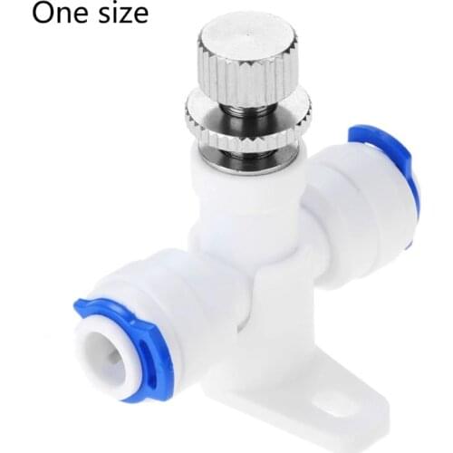 Reverse Osmosis 1/4" Hose RO Water Flow Adjust Valv-e Regulator Waterflow Control Valv-e Connector Fitting Water Speed M15 21
