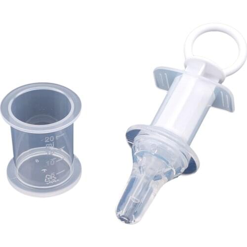 Baby Feeding Squeeze Medicine Dropper Dispenser Soft Silicone Kid Given Medicines Infants Syringe Device Flatware Utensils