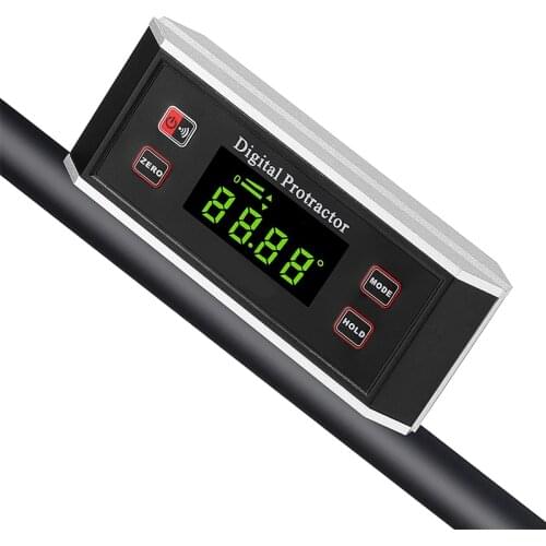 IP65 Digital Protractor Angle Finder Level Inclinometer Magnetic V-Groove 0~360 degree with Backlight measuring tools