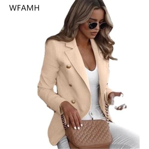 Женские пиджаки блейзеры Wfamh China At AliExpress