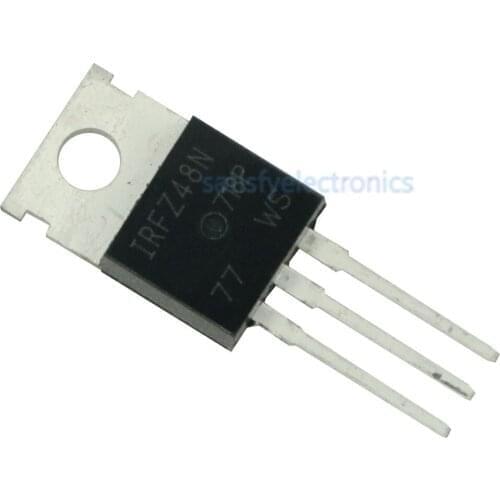 10PCS IRFZ48N IRFZ48 z48 TO-220 IRFZ48 FZ48N Power MOSFET NEW