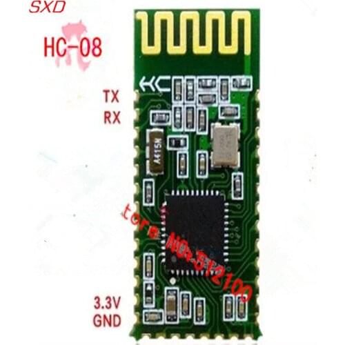 2PCS HC-08 Bluetooth Serial Port Module Bluetooth 4.0 Low Power Consumption Microampere Level Current