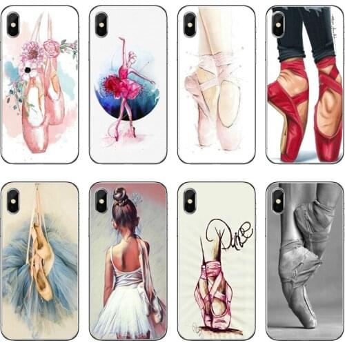 Ballet girls shoes Soft Phone Case For Samsung Galaxy A71 A70 A60 A51 A50 A41 A40 A31 A30 A20E A21S A12 A10 A7 A5 A3