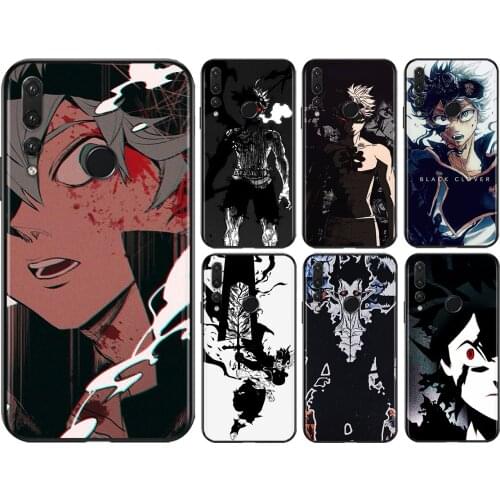 Anime Black Clover For Huawei Honor 50 SE V30 30 X10 10X 30S 30i View 20 20S RU V20 20E 20i Pro Plus Lite Phone Case