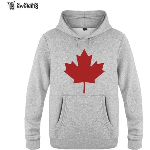 Mens Hoodies Canada or Toronto Maple Leaf Printed Hoodie Men Fleece Long Sleeve Mans Sweatshirt Pullover Hip Hop Streetwear
