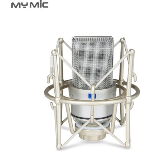 M2L Professional Wried Handheld Mic Condenser Large Diaphragm Recording Studio Microphone Podcast Equipment