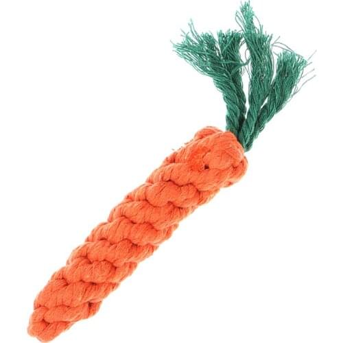 Cute Adorable Pet Chew Toy Straw Carrot For Hamster Guinea Rabbit Rat Animal Supplies Maize Pets