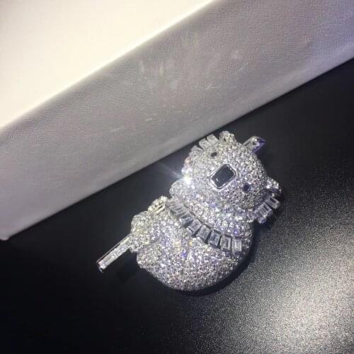 Cute koala brooch pins fine jewelry for women girl and men unisex brooch pins free shipping 925 sterling silver high quality