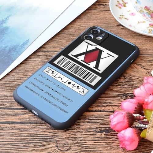 For iPhone Hxh Hunterxhunter License Print Soft Matt Apple iPhone Case
