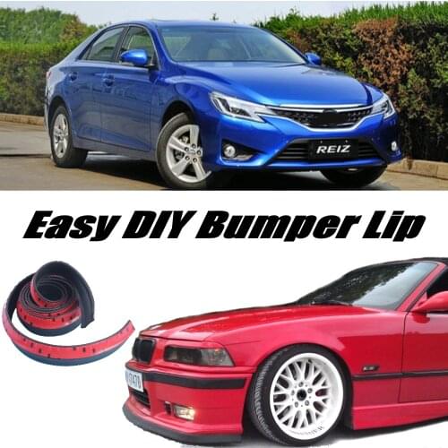 NOVOVISU For TOYOTA Reiz Mark X MarkX Bumper Lip Lips / Top Gear Shop Front Spoiler For Car Tuning / Body Kit + Strip Skirt