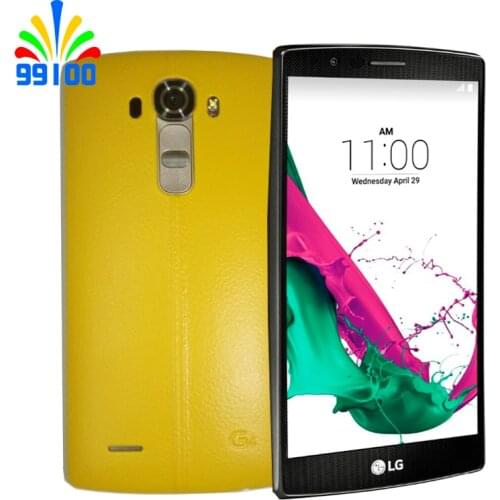 Used (90% New) Original Unlocked LG G4 H815 H810 H818N Hexa Core 3GB+32GB 5.5 Inch Cell Phone Multi-color cover single/Dual sim