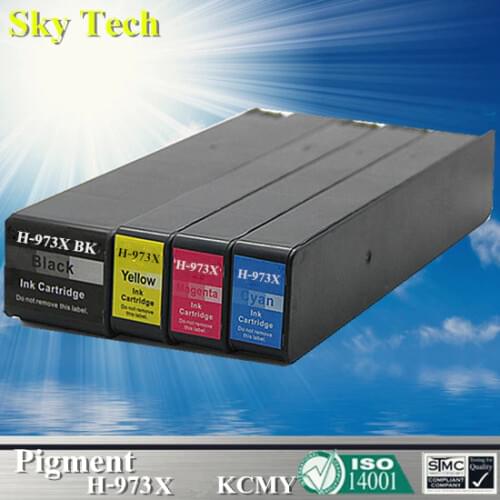 Pigment Ink Cartridge For HP973X HP-973X , For HP PageWide 352dw 377dw Pro 452dw 452dn 452dwt 477dw MFP 477dwt 552dw