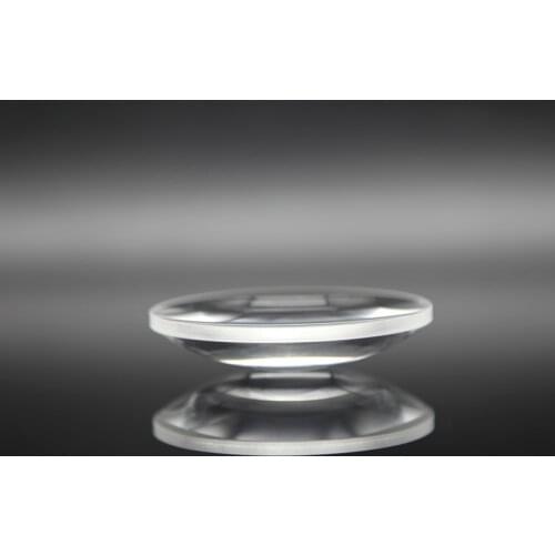 Diameter 22mm Focal Length 38mm Plano-convex Lens Magnifying Optical Glass Lens Prism Processing Plant