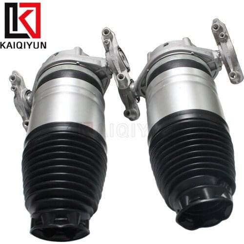 Pair Rear Left & Right Air Spring Air Suspension Shock Kits For Audi Q7 VW Touareg Porsche Cayenne 11-18 7P6616503G 7P6616504G