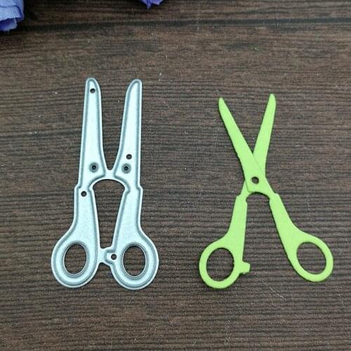 Christmas Hand sciss Metal Cutting Dies Stencil for DIY Scrapbooking Photo Embossing Paper Cards Decorative Crafts Die Cuts