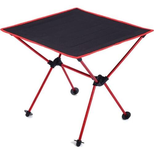 Folding Table with 600D Oxford Cloth Top, Portable Camping Table, Ultralight Compact with Carry Bag for Outdoor for BBQ, Picnic