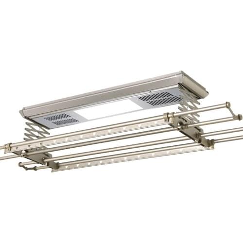 Clothes rack balcony intelligent remote control drying rack automatic lifting clothes dryer drying rack for clothes