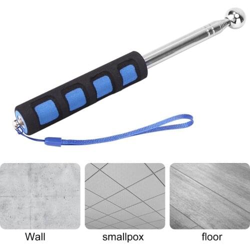 Stainless Steel Wall Test Home Inspection Tool Telescopic Wall Check Hammer