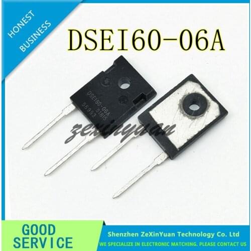 5PCS 10PCS DSEI60-06A DSEI60-06 Fast Recovery Epitaxial Diode DSEI60 06A 60A 600V TO-247