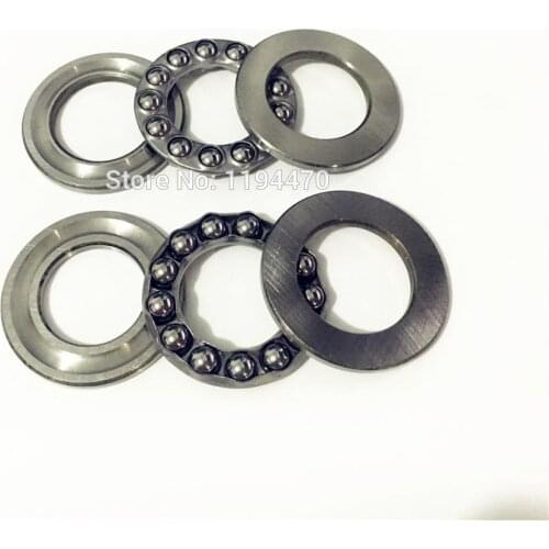 5pcs 51103 17x30x9 mm Plane Roll Axial Ball Thrust Bearing 17mm x 30mm x 9mm 3-Parts Ball Bearing