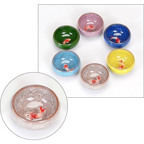 6pcs/1 lot Double Wall Clear Transparent Tea Cup Coffee cup Gift Ceramic bowls Tea Set