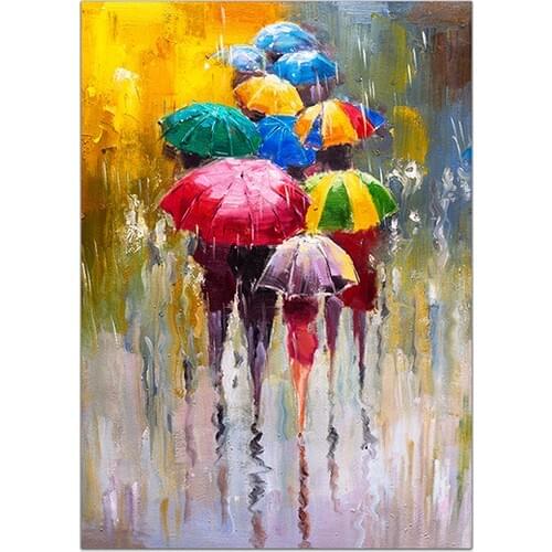 Diji Kanvas Wall Oil Paintings