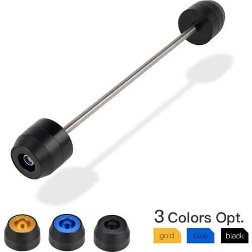 NICECNC Motorcycle Front Axle Silder FOR DRZ400SM 2005-2019 6061-T6 Aluminum and Nylon