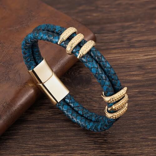 GU KA Blue Bracelets