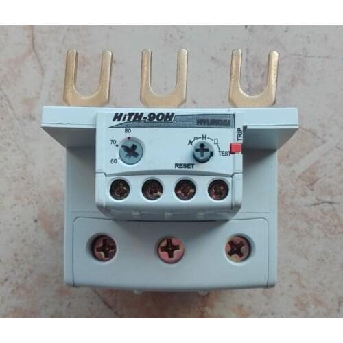 HiTH90/HiTH-90H [Electron flow(Current) Range: 60A~80A], HYUNDAI Thermal Overload Relay, New original authentic100