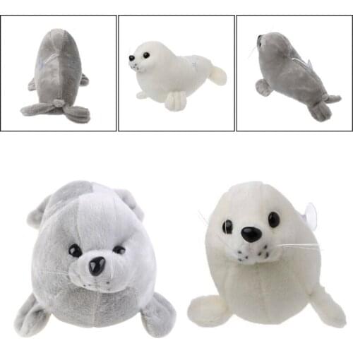 Cute Marine Animals Seal Toys Kawaii Plush Toys Simulation Seals Doll