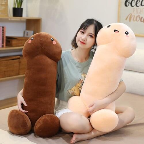 35-50cm High Quality Plush evil Penis Toys Stuffed Soft Sleeping Long Pillow For Lovers Girlfriend Lovely Birthday Gift Dolls