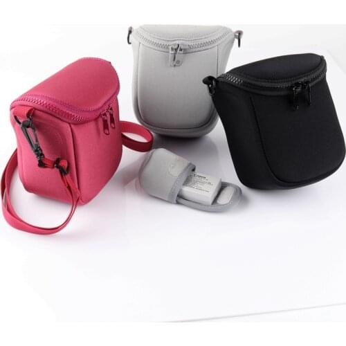 Digital Camera Bag Shoulder Bag Case For Olympus E-M10 EM10II E-M5II EP3 EM5 EPL6 EPL7 E-PL8 EPL5 EP5 14-42mm Lens with strap