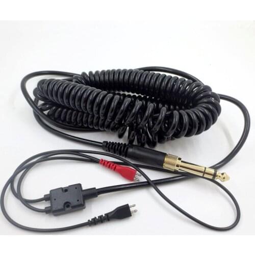 Headphone Adapter Replacement Spring Coil Cable for Sennheiser HD25 HD560 HD540 HD480 HD430 HD250 Headphones Earphones 100 pcs