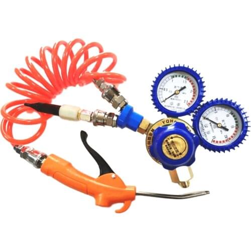 High Pressure Helium Pressure Reducer Helium Relief Valve Helium Balloon Inflator Tool Set Helium Cylinder Accessories Y