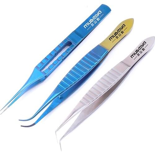 Titanium hair tweezers tweezers fine hair follicles grow hair transplant planting equipment forceps plucking tweezers tool