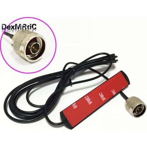1PC 3G 4G LTE patch Antenna 3dbi 3meters extension cable N male plug connector 700-2600Mhz aerial